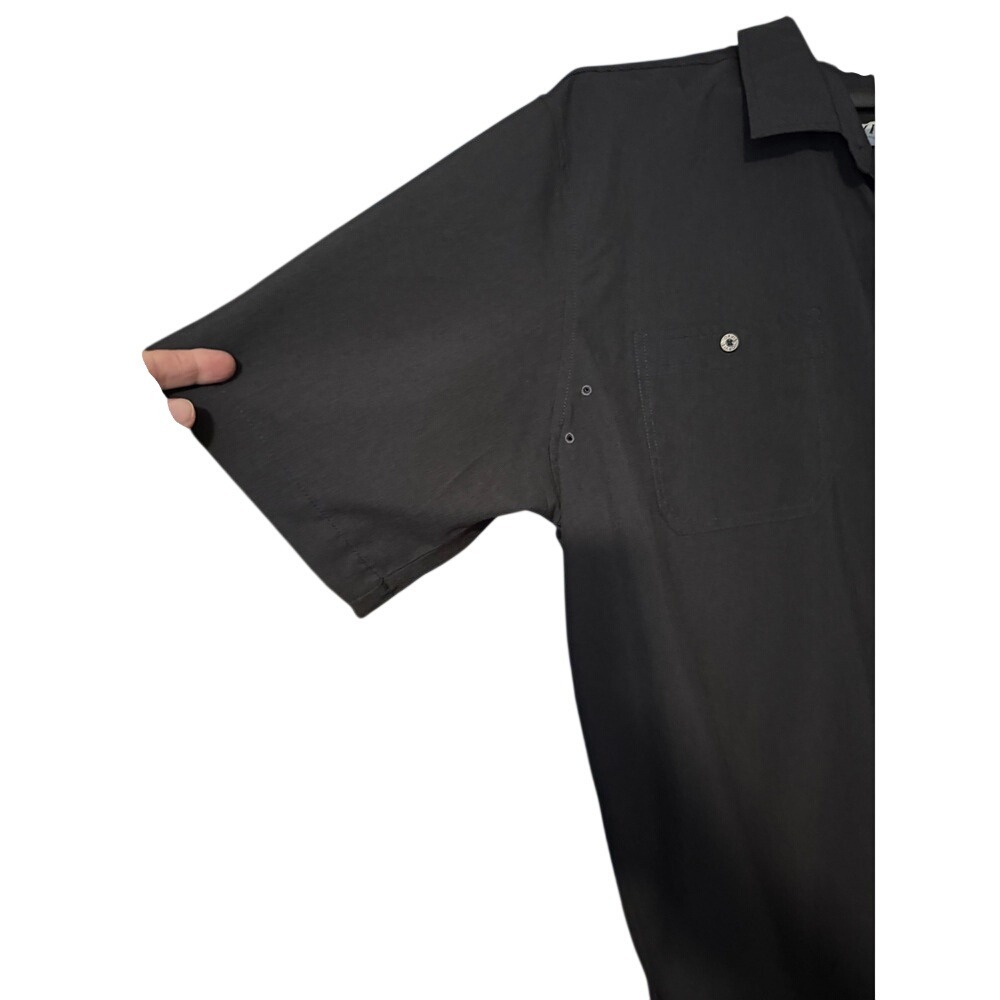 Orvis Classic Collection Mens XXL Black Short Sleeve Button Down Shirt 1494392 - Picture 3 of 6